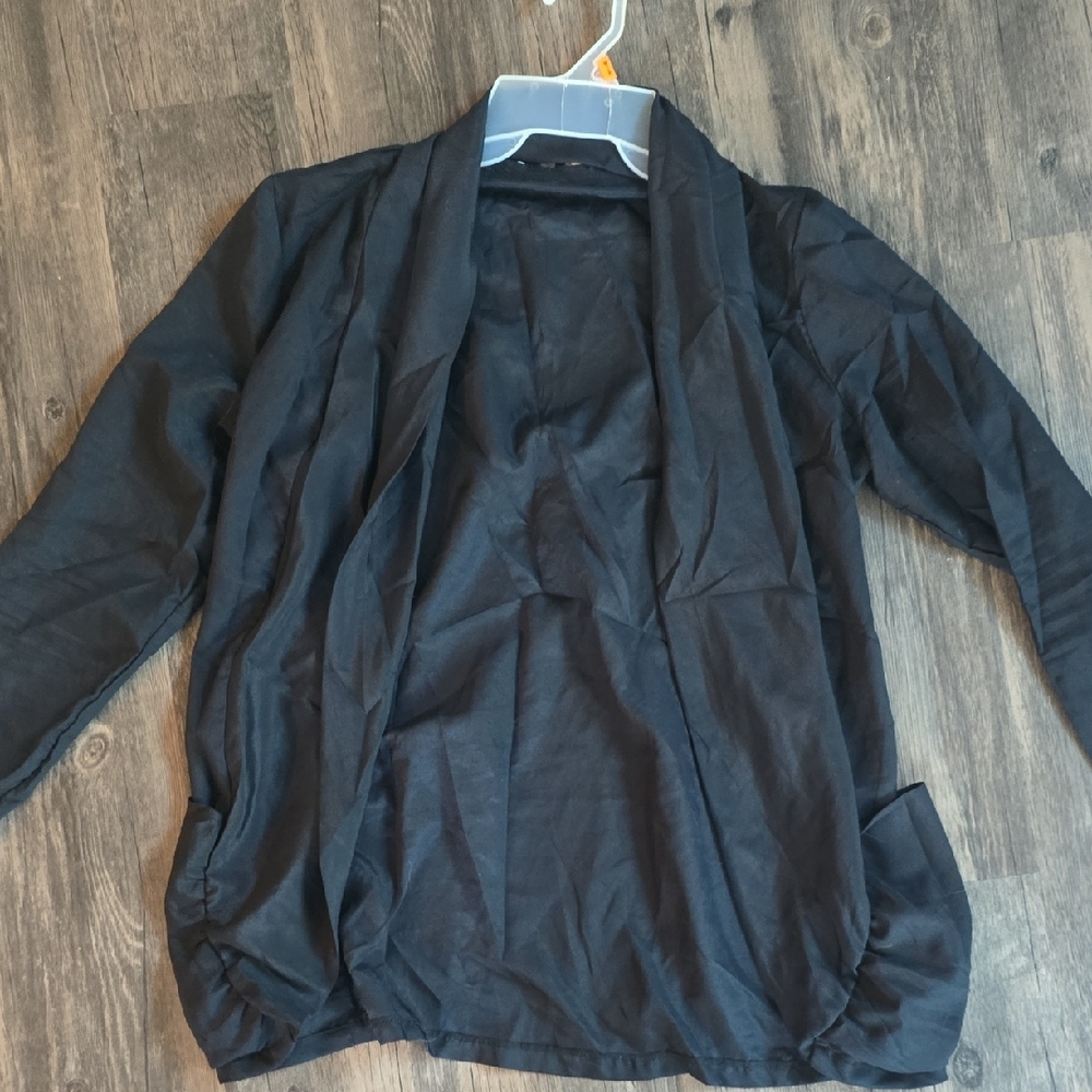 Charlotte Russe Elegant Black Cardigan